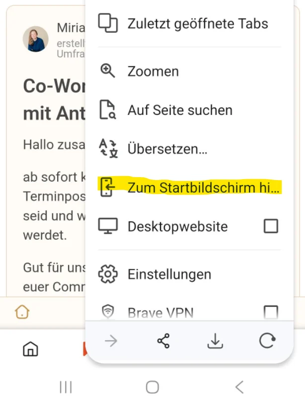 So kannst du die Community am Smartphone nutzen