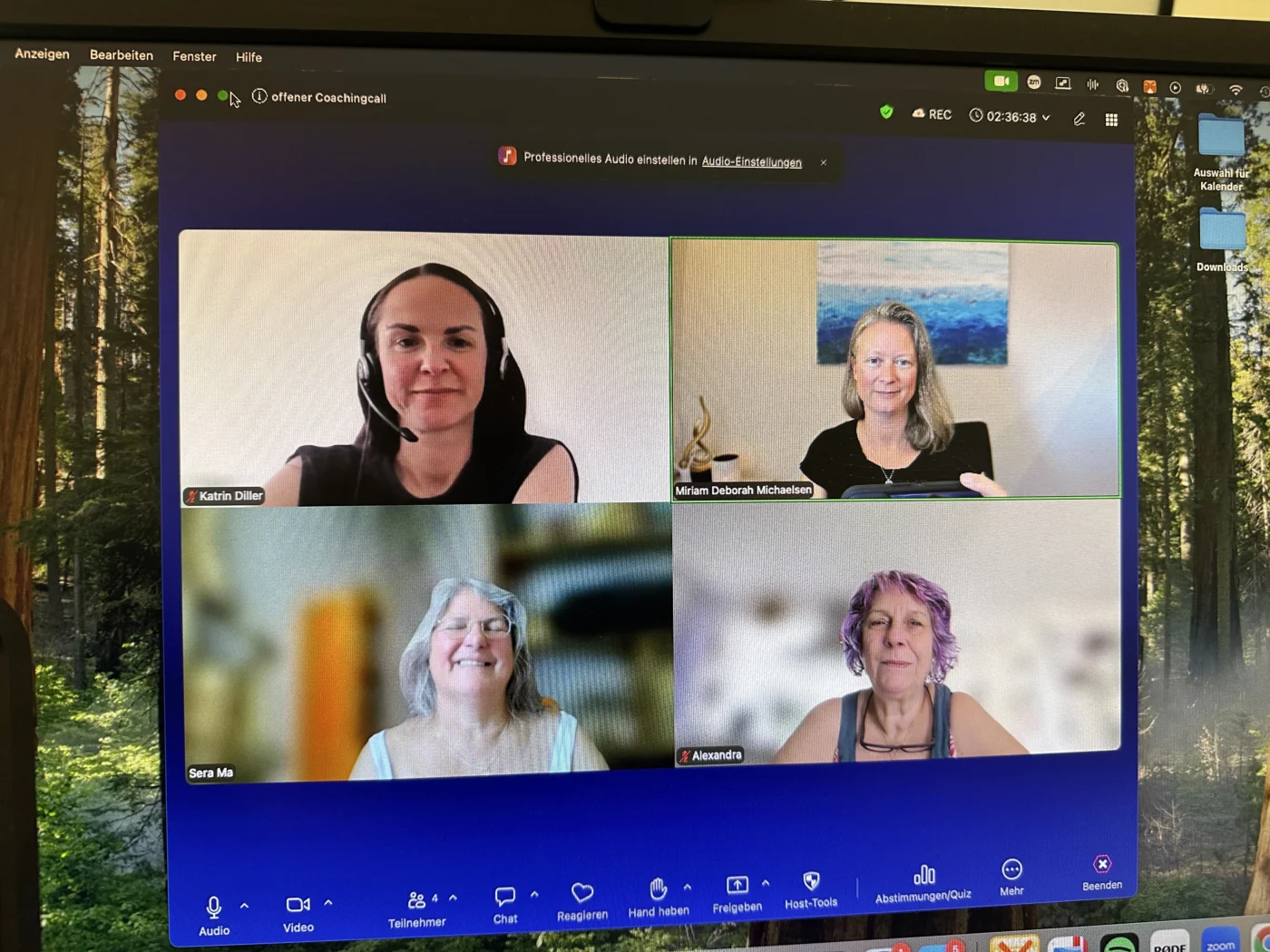 offener Coachingcall - ein kleiner Rückblick